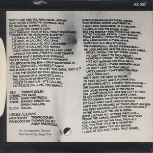 Sleeve Cover (front)